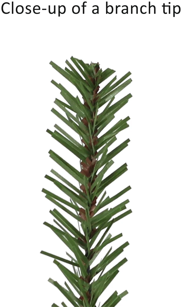 Alt view image 7 of 7 - International 5ft Pre-Lit Alpine Artificial Christmas Tree with 150 Clear Lights, 391 Realistic Dense Branch Tips, Easy Setup Artificial Trees with Sturdy Metal Stand