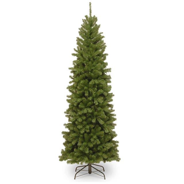 Main image of 6.5ft Unlit North Valley Spruce Slim Christmas Tree