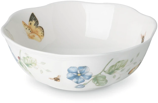 Alt view image 2 of 7 - Butterfly Meadow 4-Piece All-Purpose Bowls, Salad Bowl Set for 4
dishwasher safe | versatile for cereal, soup, or salad | 20oz capacity, 6.25 inch diameter | multi-purpose bowl