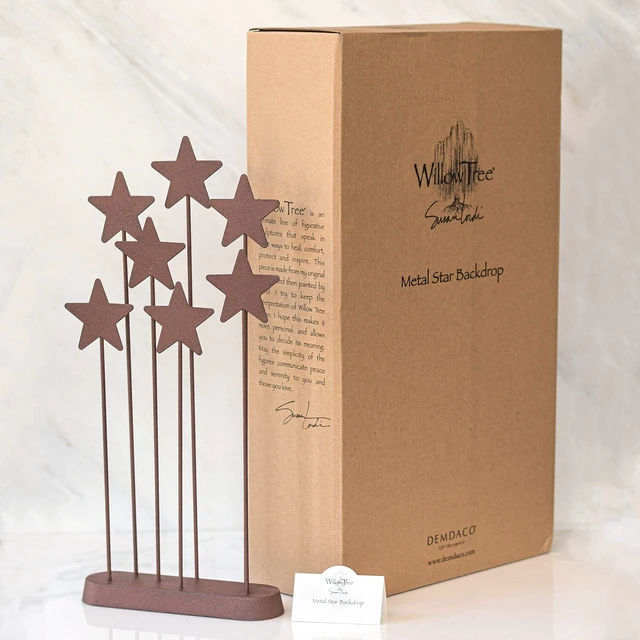 Alt view image 4 of 5 - Metal Star Backdrop, Hand-Painted Nativity Accessory
Build a foundation for your nativity tradition