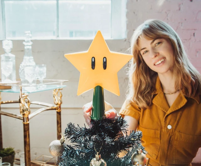 Alt view image 6 of 7 - Mario Super Star Gen 2 Plug in Light Up Christmas