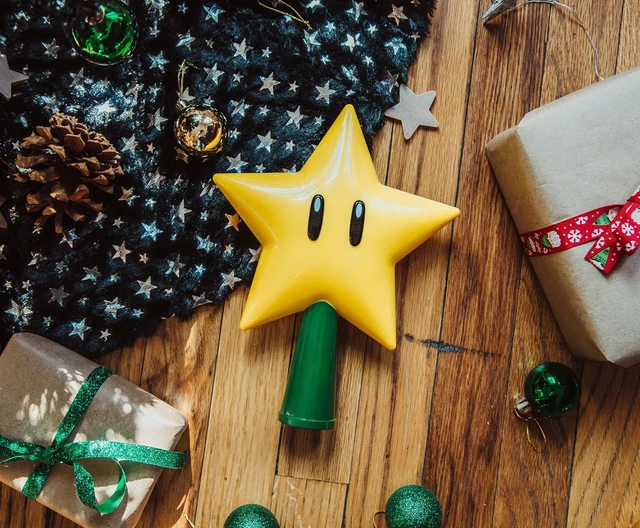 Alt view image 7 of 7 - Mario Super Star Gen 2 Plug in Light Up Christmas