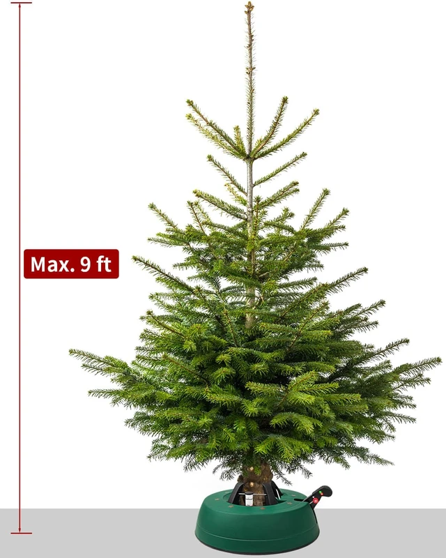 Alt view image 2 of 7 - Christmas Tree Stand with Water Reservoir, for 9ft Tree (5.5" Trunk)
