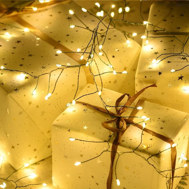 Alt view image 7 of 7 - 1000 Led Christmas Fairy Lights Plug in 74Ft with Timer & Remote