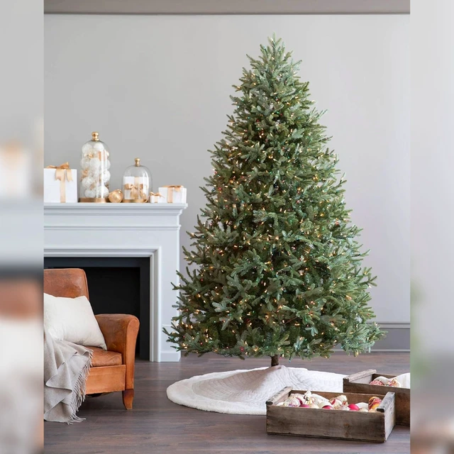 Alt view image 2 of 7 - Berkshire Christmas Ivory Tree Skirt - Elegant Quilted Tree Base that Beautifully Conceals Your Stand and Enhances Your Holiday Decorating, Ivory, 60"