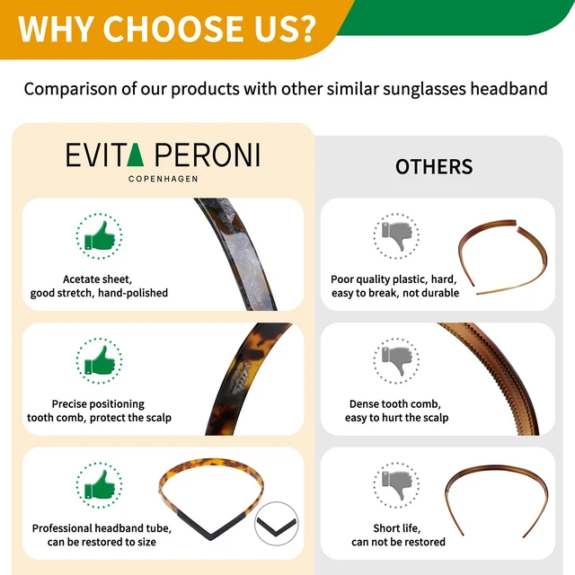 Alt view image 4 of 7 - Hair Bands - No Pressure, No Headache, Comfortable Thin Non-Slip Headbands for Women's Hair and Fashion (2PCS)
