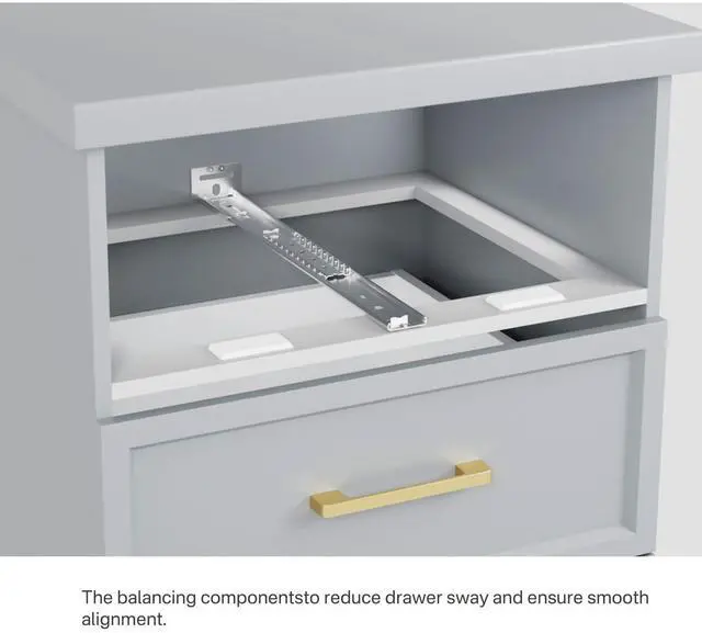 Alt view image 4 of 7 - 1 Pcs Center Mount Drawer Slides 14 Inch Bottom Mount Drawer Rails | Heavy Duty 50lb Capacity Cold Rolled Steel; 3/4 Extension; Smooth Ball Bearing Glides Track; Cabinet Replacement Hardware