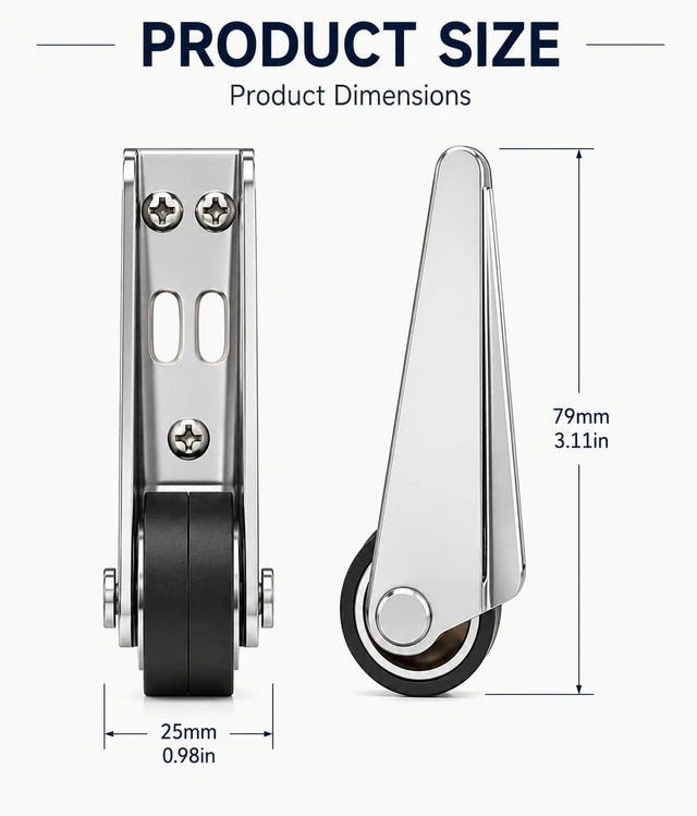 Alt view image 2 of 7 - 4 PCs Vertical Track Roller Wheel, Gate Caster Wheels Replacement, Rubber Rolling Swivel Casters for Barn Sliding Door, Cabinet, Gate & Drawer