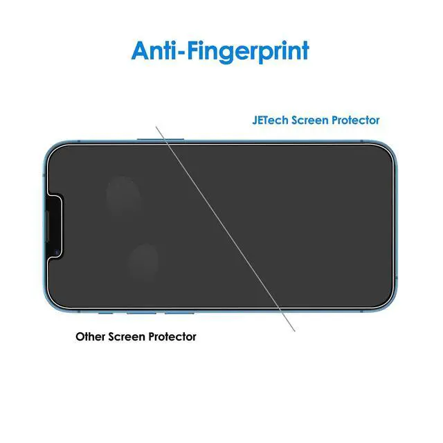 Alt view image 7 of 7 - Screen Protector for iPhone 13/13 Pro, 3-Pack | HD Clear, Face ID Compatible, Anti-Scratch Glass