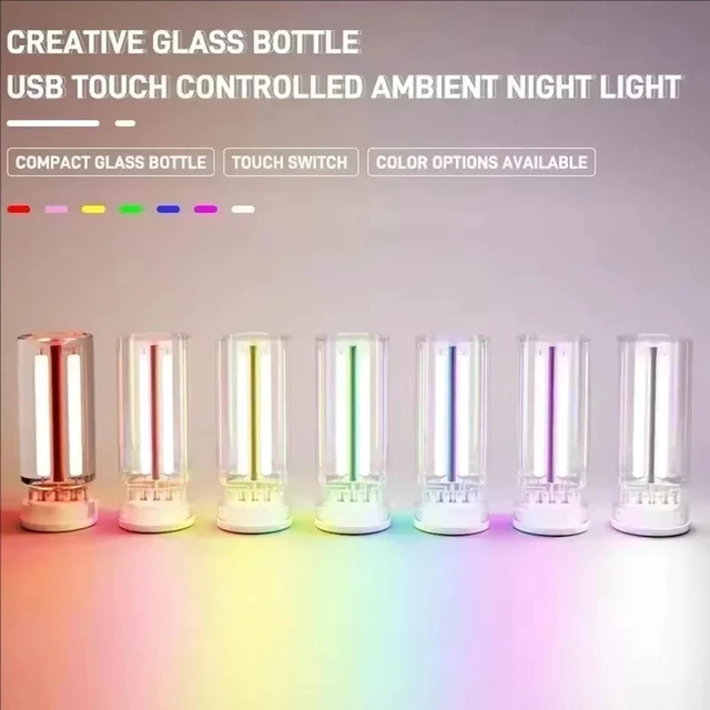Alt view image 7 of 7 - USB Night Light, Ambient Lighting car Led Light, led Light Bulb with Flexible Neck Plug in USB Automotive Night Light,for Car(Red)