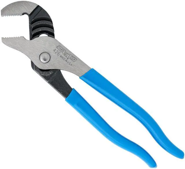 Main image of Tongue & Groove Pliers 426 - Straight Jaw, Made in USA, 0.87 In. Jaw, Heat-Treated Teeth - 6.5 In.