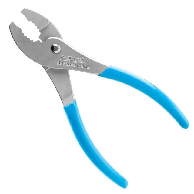 Alt view image 3 of 6 - 524 Slip Joint Plier Shear Little Champ, 4.5" , Blue