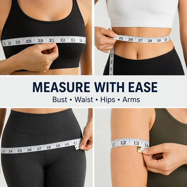 Alt view image 4 of 7 - 120-Inch Soft Measuring Tape, Dual-Sided Inches and Centimeters, White | Measuring Tool