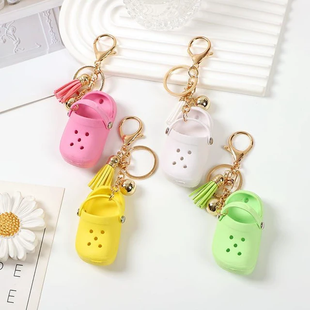 Alt view image 3 of 6 - Mini Charming Cute Shoe Keychain for Women Car Keychain Creative Birthday Gift-E yellow