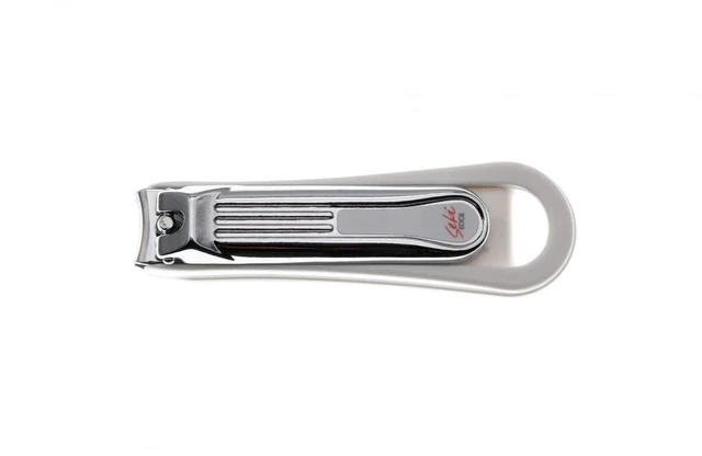 Alt view image 3 of 7 - Deluxe Fingernail Clipper w/Nail Catcher & Built in File (SS-101) | Professional Nail Care Tool, Grooming Cutter, Catcher & Built-In File, Stainless Steel Manicure Trimmer, Made in Japan