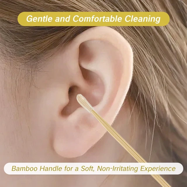 Alt view image 3 of 7 - 6 Pieces Ear Pick Bamboo Ear Cleaner Picks Wooden Ear Cleaning Sticks for Adults Bamboo Ear Picker Stick Cleaning Tools Kit Durable Cute Ear Cleaning Stick Set with A Storage Box