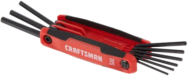 Alt view image 4 of 4 - Hex Key Set, 25-Key, 3 Pack, Folding (CMHT26004)