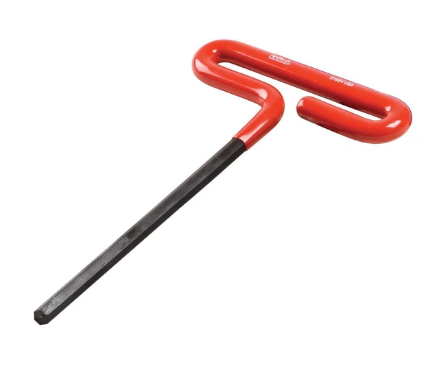 Alt view image 3 of 4 - 53168 Cushion Grip Hex T-Key allen wrench - 8pc set SAE Inch Sizes 3/32-1/4 (6In shaft)
