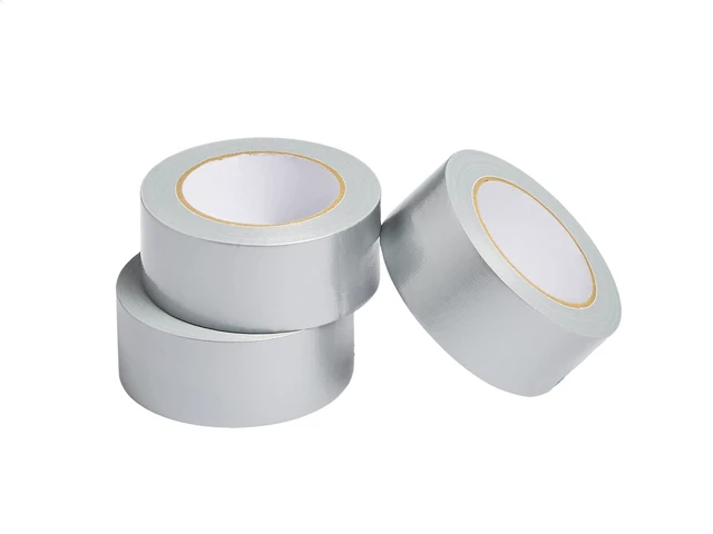 Main image of Strong Adhesive Heavy-Duty Duct Tape for Sealing & Patching, Tear by Hand, 1.88" x 30-yard, Silver, 3-Pack (Previously AmazonCommercial)