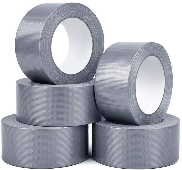 Main image of Duct Tape Heavy Duty, 5 Pack Silver Heavy Duty Tape 2In x 30 Yards | Waterproof Tape for Indoor Outdoor Repairs, Strong Adhesive, Tear by Hand, 150 Yards Total