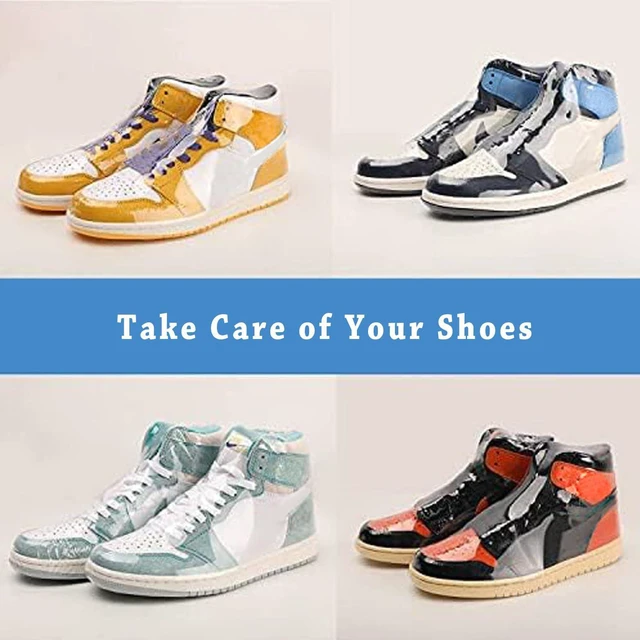 Alt view image 7 of 7 - Shoe Shrink Wrap Bags 11x18 Inches 100 Pcs | PVC Heat Shrink Wrap for Sneaker
