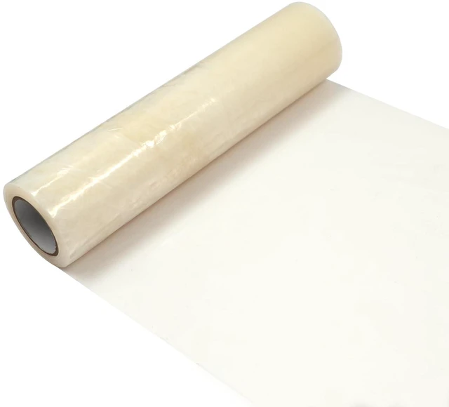 Main image of 2Mil Self Adhesive Clear Protective Glass Film 11 inch x 100 ft | No Mess Temporary Surface Waterproof Dustproof Residue Free Covering Film Glass Windows Car Floor Tiles