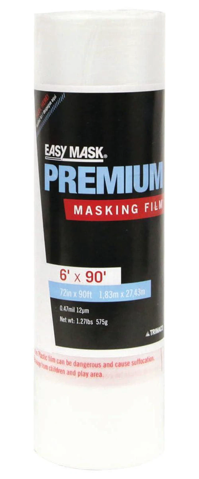 Alt view image 6 of 7 - Easy Mask Premium Masking Film, 72-inch x 90-feet