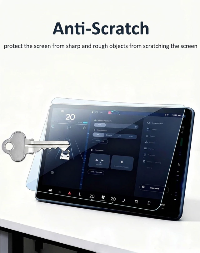 Alt view image 4 of 7 - Cut to Fit Screen Protector 3-Pack (96 * 170 mm) Universal Trimmable Display Protective Film HD Clear PET Anti Glare Screen Protection Anti-Scratch Film for Phone, GPS, Tablet, Camera