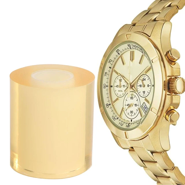 Alt view image 2 of 7 - 8cm/3.2in PVC Anti-static Watch Screen Protector, Jewelry Protective Film, 1 Count