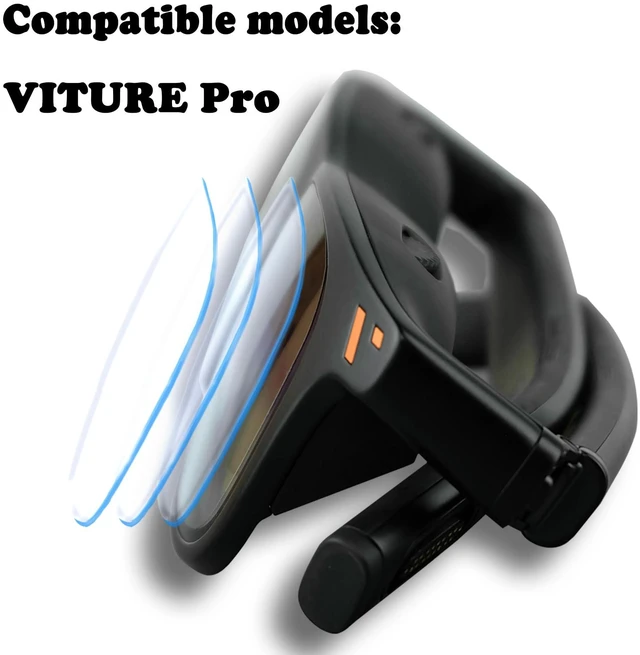 Alt view image 2 of 5 - Lens Protector for Viture Pro, 3 Pairs (6 Pcs) Soft TPU Film Lens Cover Suitable for Viture XR Glasses