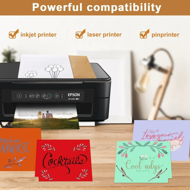 Alt view image 3 of 7 - 20 Packs 10 Assorted Colors Blank Cards and Envelopes 5 x 7 | Heavyweight Folded Colored Cardstock and A7 Envelopes Self Seal for Invitations, Wedding, DIY Greeting Cards