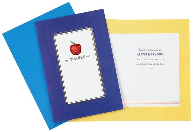 Alt view image 5 of 7 - Teacher Appreciation Cards, Assorted 8-Pack (Thanks So Much)