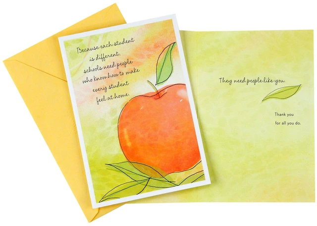 Alt view image 4 of 7 - Teacher Appreciation Cards, Assorted 8-Pack (Thanks So Much)