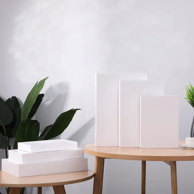 Alt view image 5 of 7 - White Gift Boxes with Lids for Presents, 12 Pack Assorted | 4 Small, 4 Medium, 4 Large, Pure White, Easy Pop-Up Assembly, Fits Scarves, Shirts, Sweaters for Christmas, Birthdays