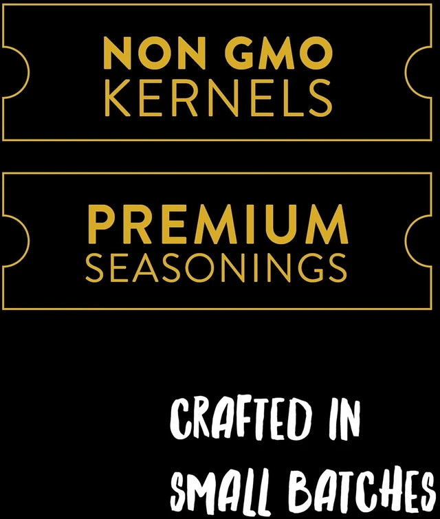 Alt view image 5 of 7 - Movie Night Popcorn Gift Set Includes 3 Gourmet Popcorn Kernel Varieties & 5 Flavorful Seasonings Perfect Snack Gift Box for Parties, Holidays, or Movie Lovers