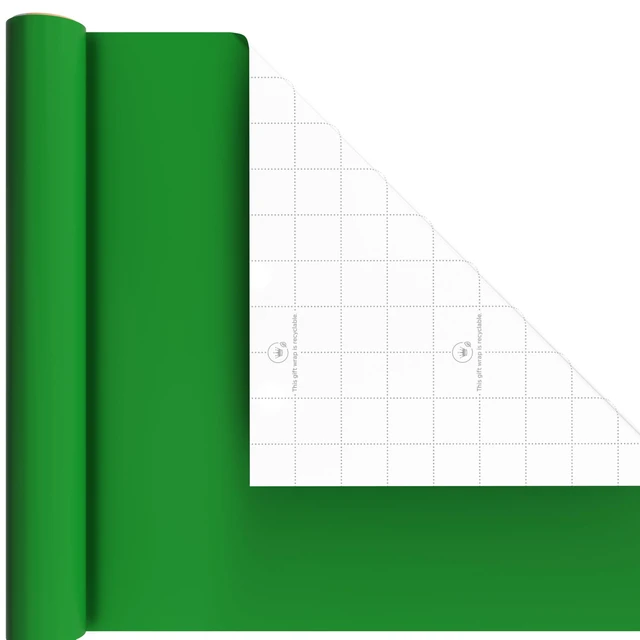 Alt view image 7 of 7 - Image Arts Birthday Wrapping Paper Mini Rolls, 3-Pack (Stripes, Green) | Mini rolls are perfect for easy storage, 27 Sq. Ft. Total, Ideal for Graduations, Father's Day, Easter, Any Occasion