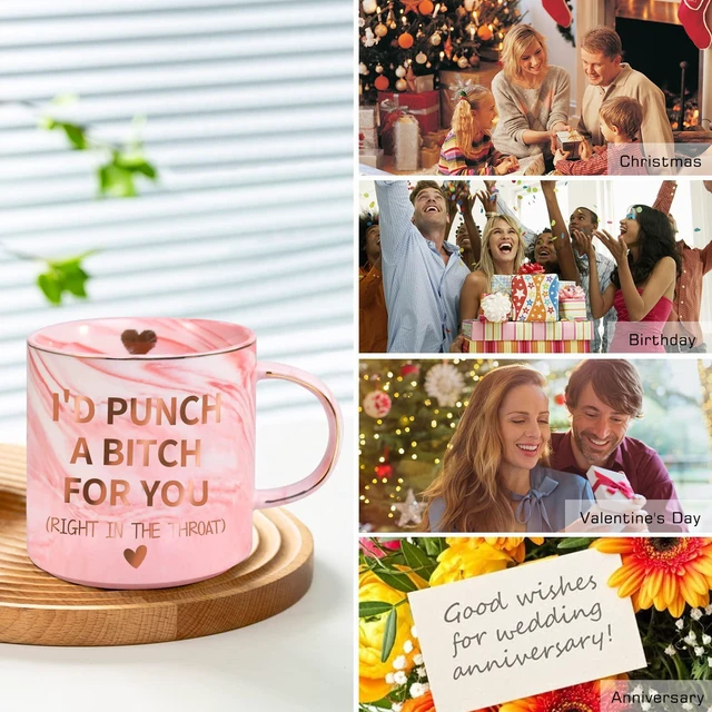 Alt view image 6 of 7 - Gifts for Women Mom 12 OZ Funny Coffee Mug Christmas Stocking Stuffers | Valentines Galentines Day Birthday Gifts for Girlfriend Her Sisters Friends Mothers Day Mom Gifts for Mom Wife