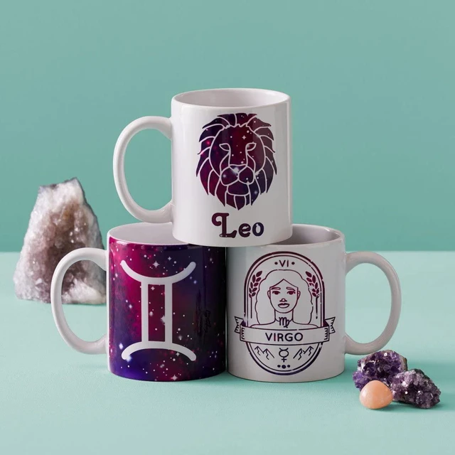 Alt view image 3 of 7 - Beveled Blank Mug to Decorate, White (6 count) | Ceramic-Coated, Dishwasher & Microwave Safe - Mug Press & Infusible Ink Compatible,12 Oz Sublimation