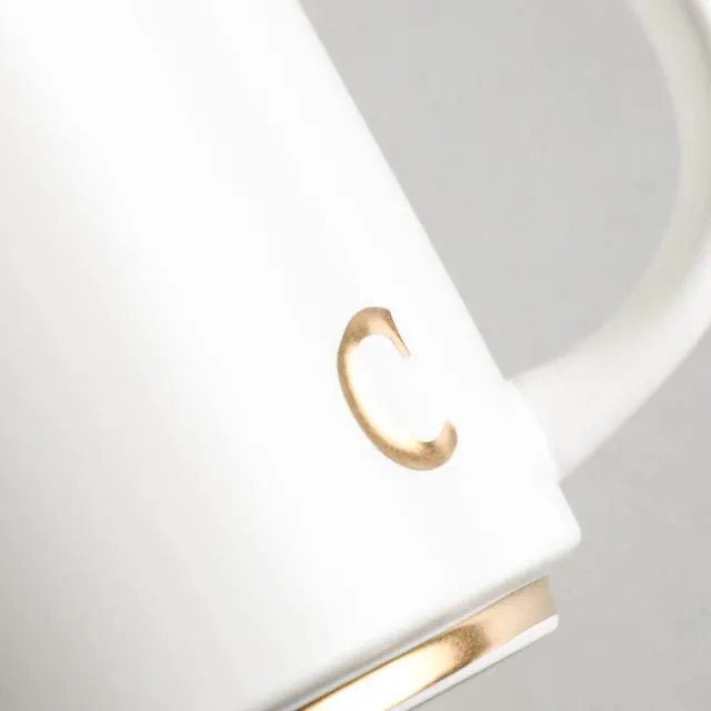 Alt view image 7 of 7 - Ceramic Coffee Mug, 15 oz Monogram Cup with Gift Box(C) | Dishwasher Safe, Engraved Gold Letter , Personalized Housewarming Birthday Present, Christmas Thanksgiving Mothers Day Gifts