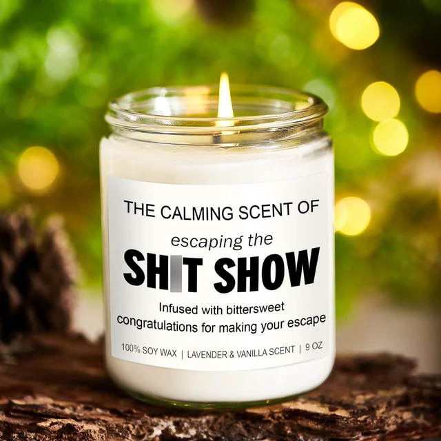 Alt view image 4 of 7 - Sarcastic Candles, Going Away, Goodbye, Farewell Gifts for Coworkers - Retirement, Coworker Leaving Gifts for Women, Men - Leaving Job, Moving Away Presents for Friends, Boss, Work Bestie