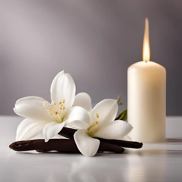 Alt view image 4 of 5 - Vanilla Bean Candle - Vanilla Candles for Home - Soy Wax Scented Candles - Hand-Poured (7oz.)