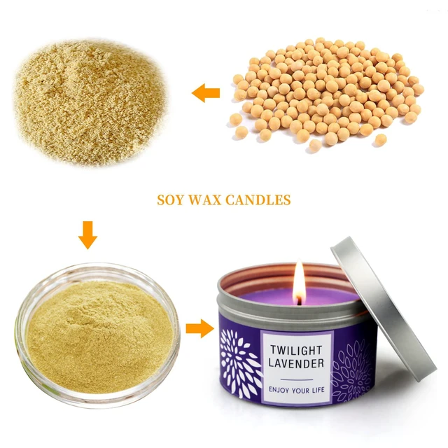Alt view image 4 of 7 - Scented Candle Gift Set for Women, 3 Pack Large Soy Wax Candles in Tins, 6.2 oz Each, 30-35 Hr Burn, Lavender, Orange Blossom & Mahogany Woods