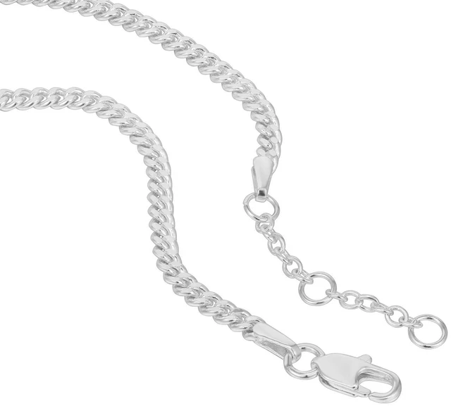 Alt view image 4 of 7 - Curbfigaro Paperclip Adjustable Chain Bracelet, White Gold