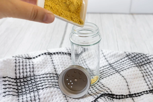 Alt view image 5 of 7 - Glass Spice Jar With Stainless Steel Shaker Lid, 4 Ounce Clear Seasoning Shaker