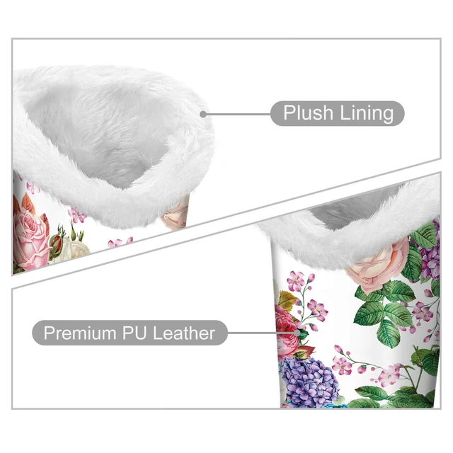 Alt view image 3 of 6 - Plush Lined Eyeglasses Holder, Glasses Stand Case, Anti-scratch Glasses Storage Organizer for Desk, Nightstand, Office, Flower Festival