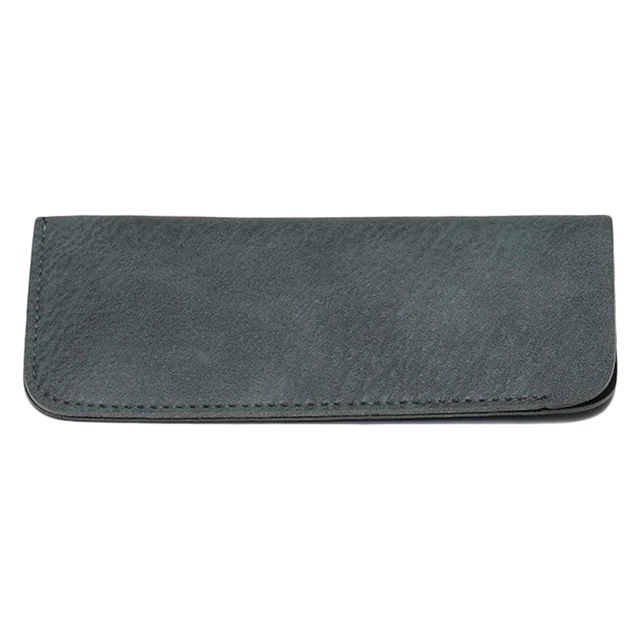 Alt view image 7 of 7 - 6 Pack Soft Leather Eyeglass Bags Portable Unisex Glasses Pouch Multiple Pens Sleeve Case Classic Color for Business Men Women Teen Student Scholars