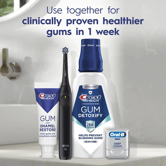Alt view image 6 of 7 - Pro-Health Gum & Enamel Restore Toothpaste 4.8 oz Anticavity, Antibacterial Flouride Toothpaste, Clinically Proven, Gum, Sensitivity, and Enamel Protection
