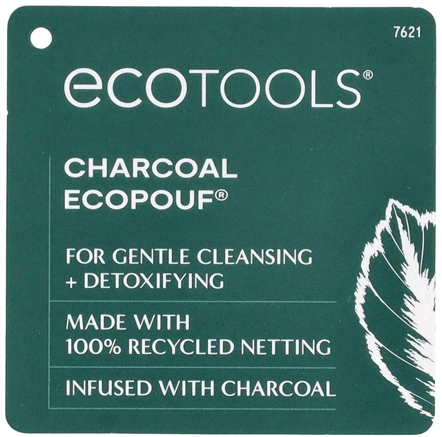 Alt view image 2 of 3 - Delicate EcoPouf Charcoal, 1 EA