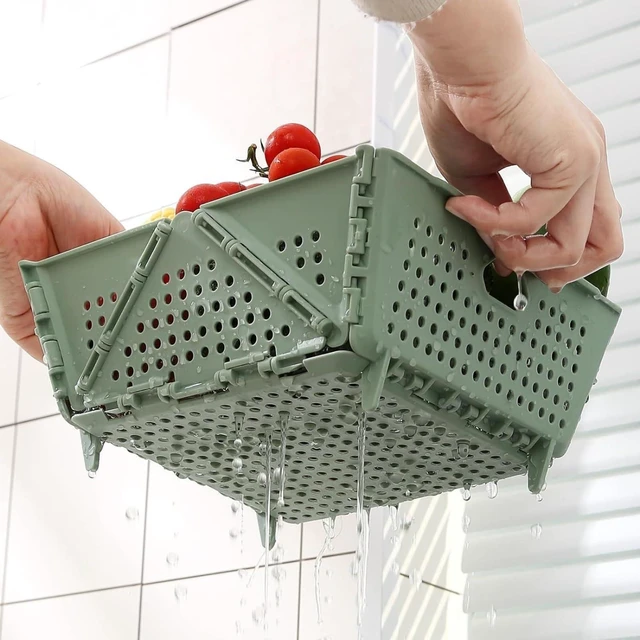 Alt view image 5 of 6 - Small Collapsible Kitchen Colander and Strainer (1pcs) | Foldable Space-Saving
