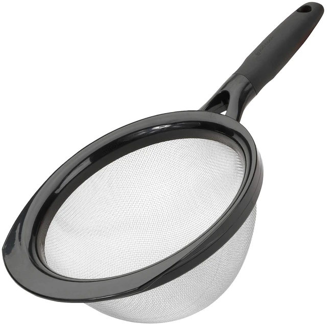 Main image of Touch 8" Stainless Steel Wire Mesh Strainer with Non-slip Grip Handle